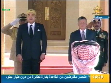 الأردن.. الملك محمد السادس يزور مخيم الزعتري