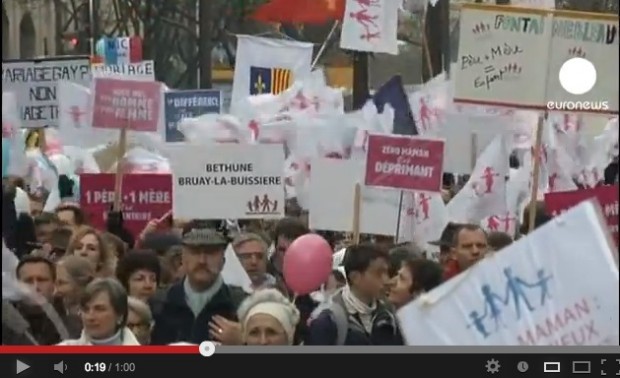 فرنسا.. مظاهرات ضد تقنين زواج المثليين