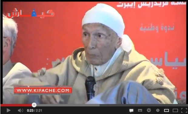 أحرضان: كون ما كانش العرش ما غاديش يكون المغرب (فيديو)