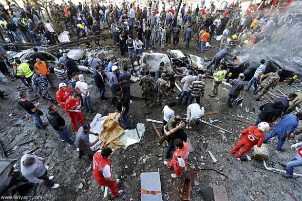 لبنان.. 20 قتيلا في انفجارين قرب السفارة الإيرانية