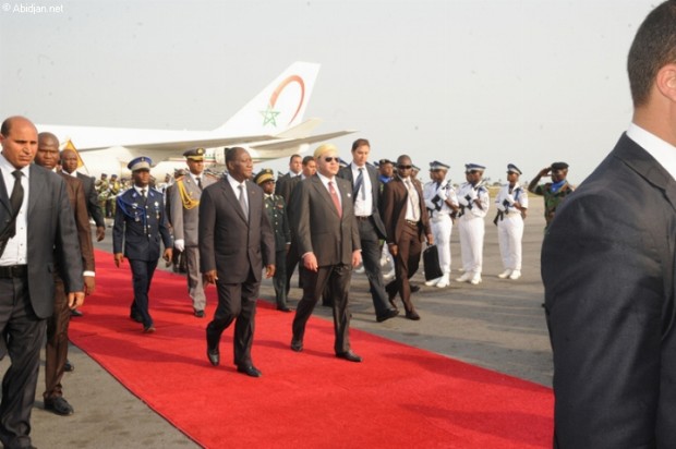 لشكر الملك محمد السادس.. رئيس ساحل العاجل سيزور المغرب