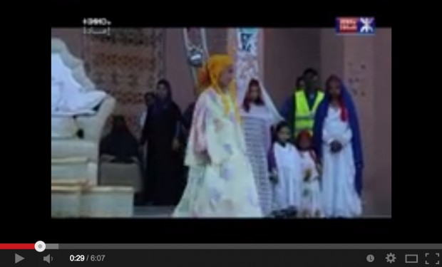 قناة ليبية.. عرض ازياء أمازيغية