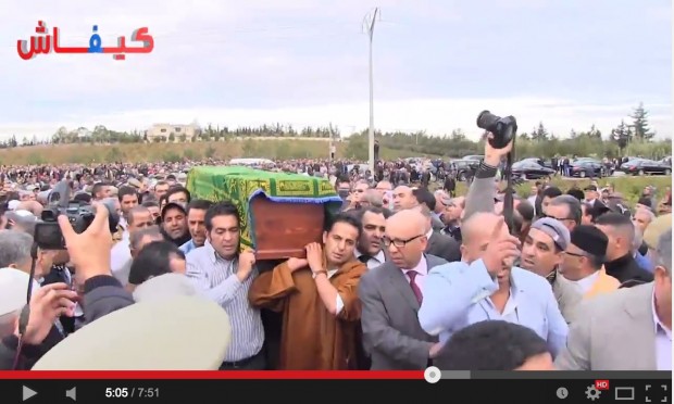 أحمد الزايدي.. جنازة رجل عظيم (فيديو)