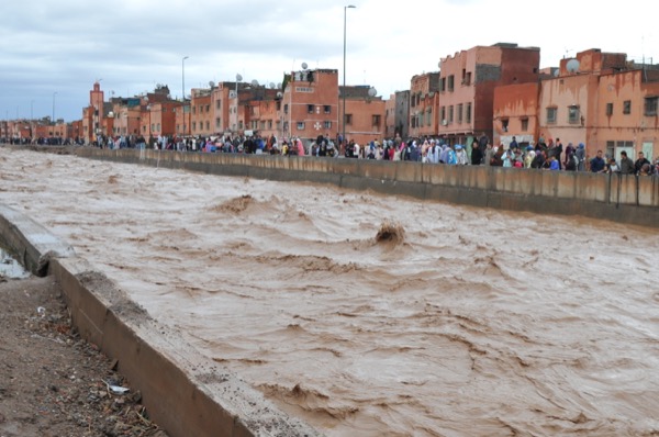 فيضانات المغرب.. الله يحد الباس 