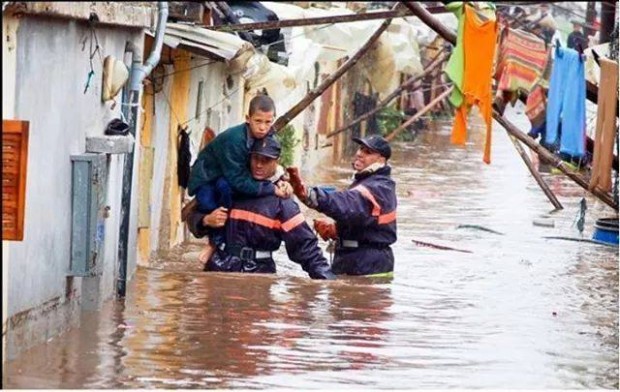 أبطال الفيضانات