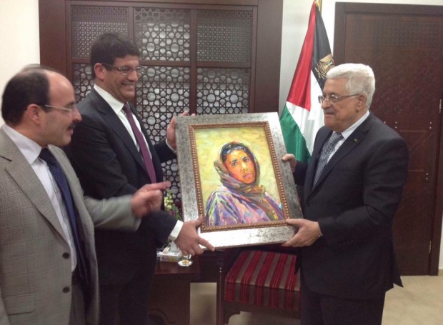 فلسطين.. محمود عباس يستقبل قيادة البام