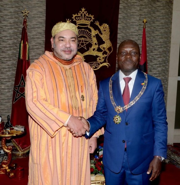 الملك في غينيا بيساو.. مباحثات مع الرئيس