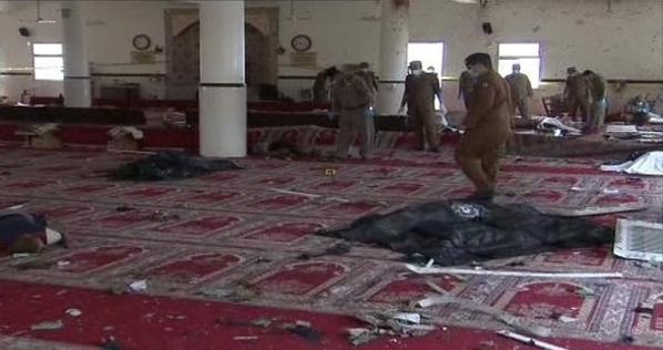تفجير مسجد قوات الطوارئ في أبها.. داعش يتبنى الهجوم