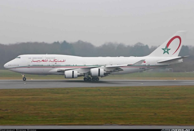 صور وفيديو.. عودة الطائرة الملكية الجديدة إلى مطار الرباط سلا