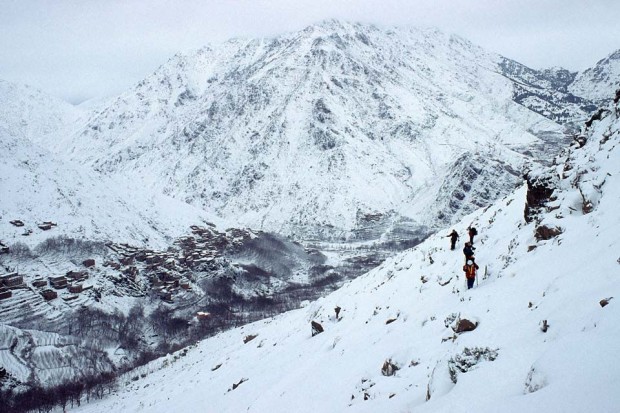 قمة جبل توبقال.. وفاة ألمانية بسبب عاصفة ثلجية