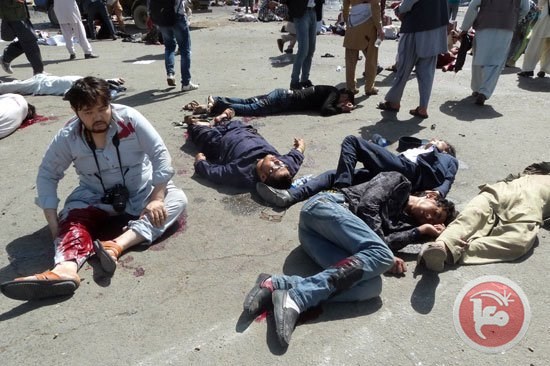 كابول/ أفغانستان.. 80 قتيلا في هجوم داعشي على تظاهرة للشيعة