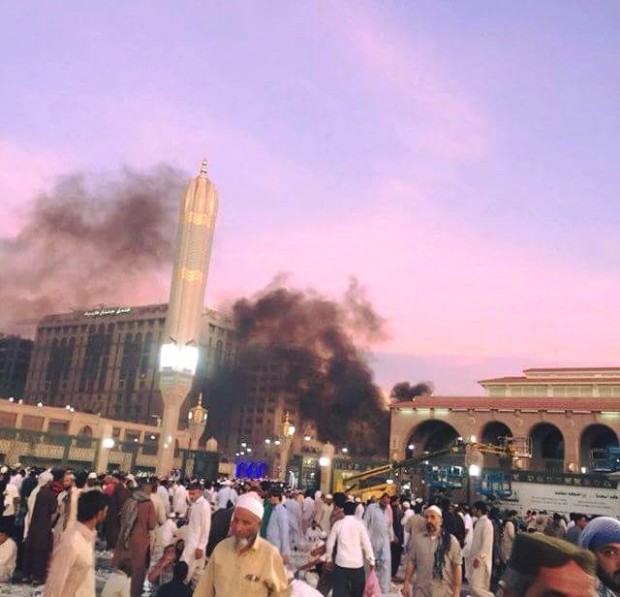 بشاعة الإرهاب.. تفجير انتحاري قرب المسجد النبوي (صور)