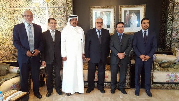 سفارة قطر/ الرباط.. ابن كيران يعزي في الأمير خليفة بن حمد آل ثاني (صور)