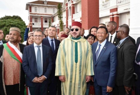 الوزير الأول الملغاشي: أشكر ملك المغرب
