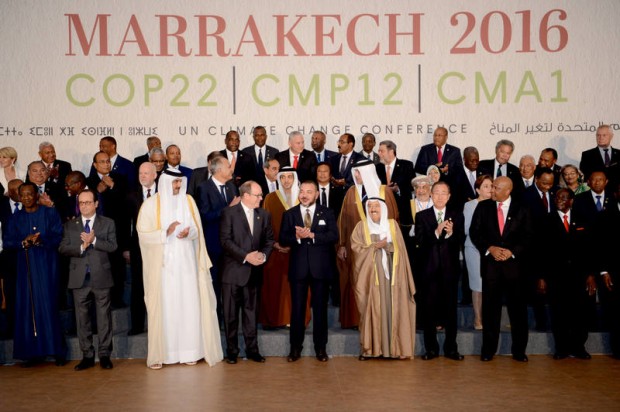 الديوان الملكي: مؤتمر كوب 22 عرف نجاحا باهرا يشرف المغرب