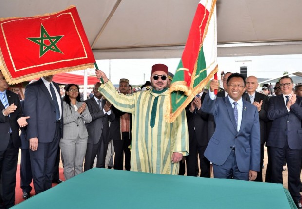 أنتسيرابي.. الملك ورئيس مدغشقر يعطيان انطلاقة بناء مستشفى ومركبا للتكوين المهني