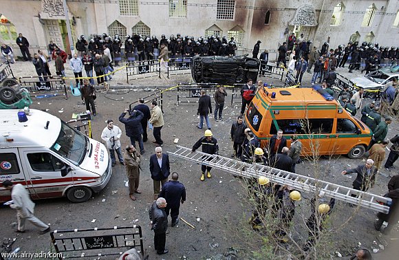 مصر.. انفجار آخر في كنيسة في الاسكندرية