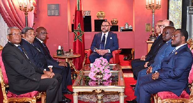 فاس.. الملك يستقبل وفدا عن رؤساء الدورة 25 للجمعية الجهوية الإفريقية (صور)