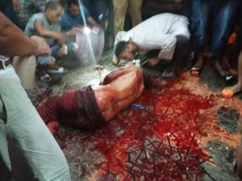جريمة قتل في فاس.. الرجل غارق فدمو وشي جالس كيصور فيه!! (صور)