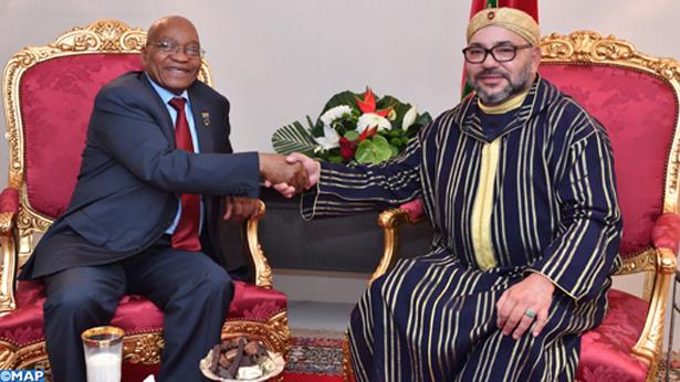 الضربة القاضية للجزائر.. الملك يستقبل رئيس جنوب إفريقيا في أبيدجان واتفاق على تعيين سفيرين من مستوى عال