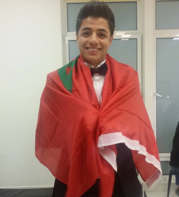 ستار أكاديمي.. المغربي أمير يلتحف العلم الوطني