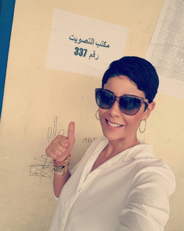 ليلى حديوي بعد التصويت: درت اللي عليا!