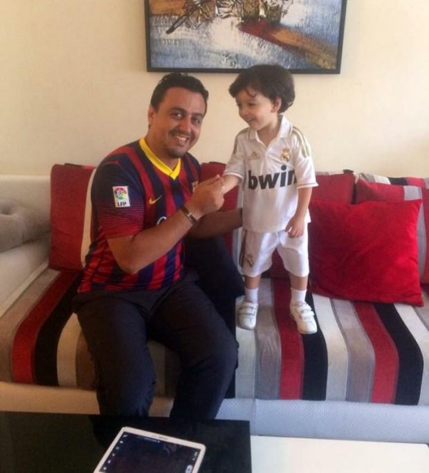 كلاسيكو عائلي.. العلالي برصاوي وابنه ريالي