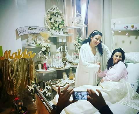 لقاء الأمهات.. زوجة غنام ضيفة فرح الفاسي في المستشفى