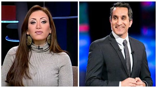 ريهام سعيد: فخورة بـ”باسم يوسف”