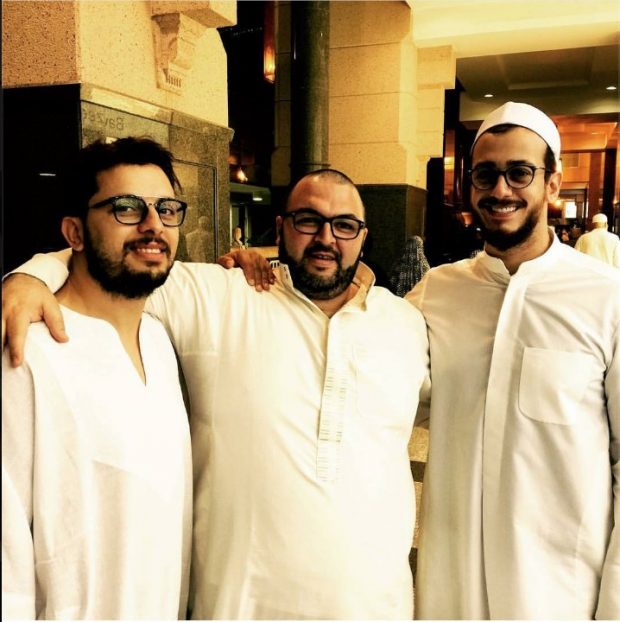 قديم ولا جديد.. سعد لمجرد وحاتم عمور في العمرة