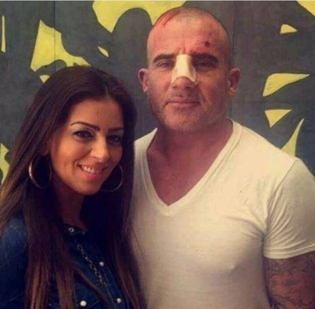 لن تشارك في المسلسل.. أمال صقر مع بطل “Prison Break”