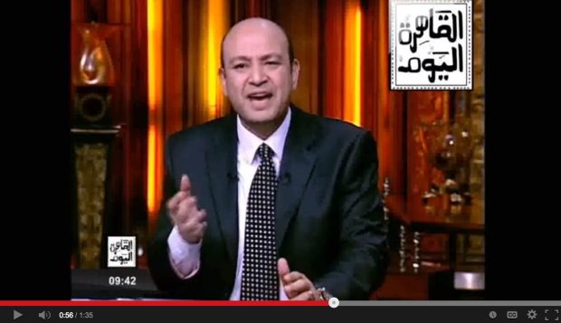 فيديو مفبرك.. عمرو أديب فقصاتو سينا