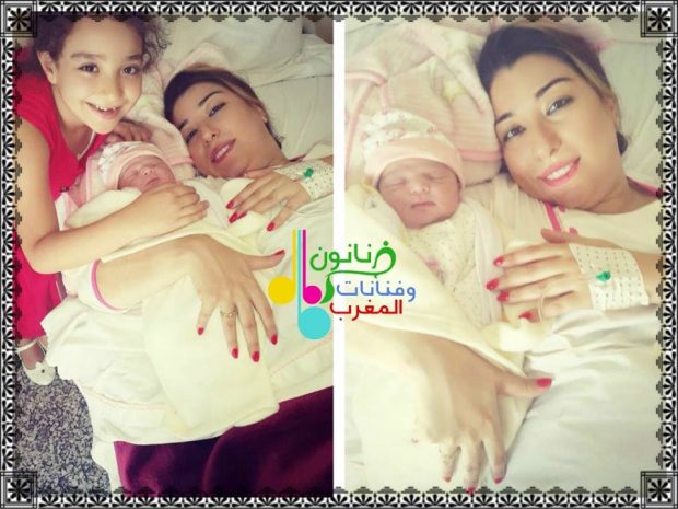 على السلامة.. سميرة بلحاج ترزق بمولودتها الثانية