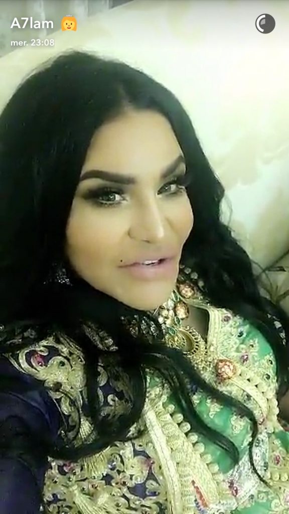 سحور فايز سعيد.. الإماراتية أحلام بالتكشيطة المغربية