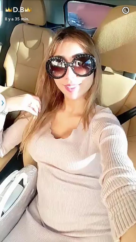 ببطن منتفخ.. صورة لدنيا باطمة تثير فضول معجبيها