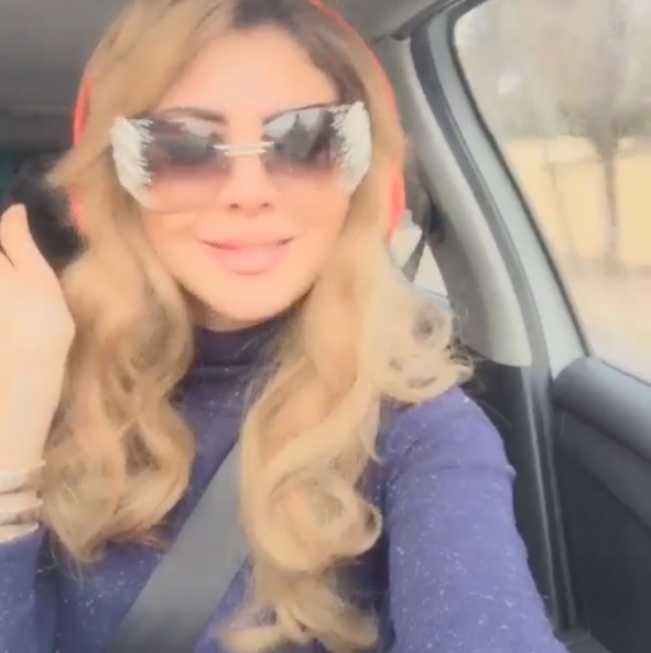 بالفيديو.. الإماراتية مريم حسين تغني لحاتم عمور