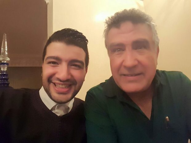 لأول مرة.. حمزة الفيلالي في صورة مع والده!