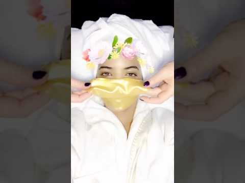 جمال وعلاج.. إعلامية مغربية تضع الذهب الخالص على وجهها!! (فيديو)