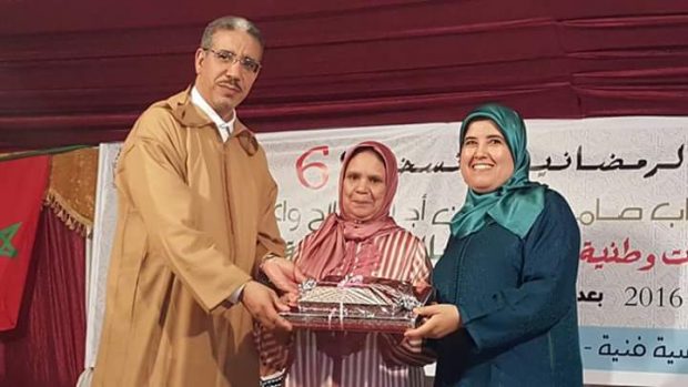 الممثلة سعاد صابر: أنحاز لحزب العدالة والتنمية (صور)