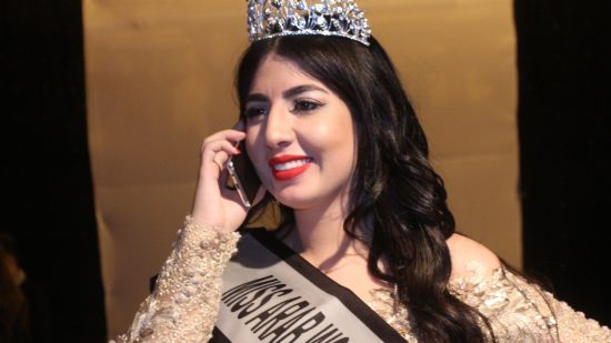 بالصور.. شيرين حسني ملكة جميلات المغرب