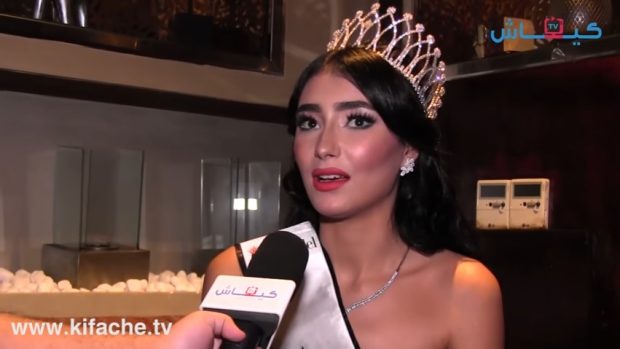 الكذوب وما يدير.. مغربية تدعي حصولها على لقب في لبنان!