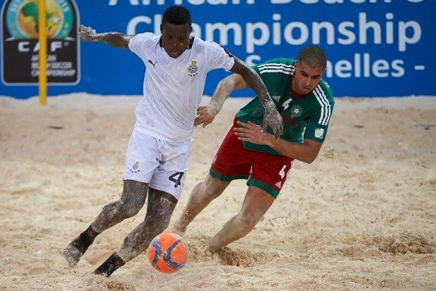 بيتش سوكر.. المغرب يفوز على غانا