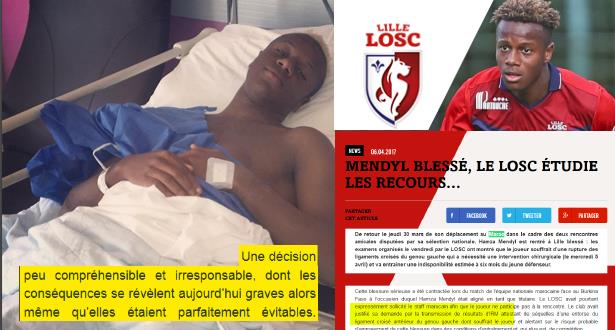 بسبب إصابة منديل.. ليل الفرنسي يستعد لمقاضاة جامعة الكرة