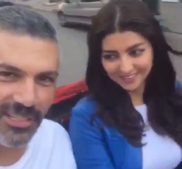 مراكش.. مريم سعيد في الكوتشي مع فارس كرم (فيديو)