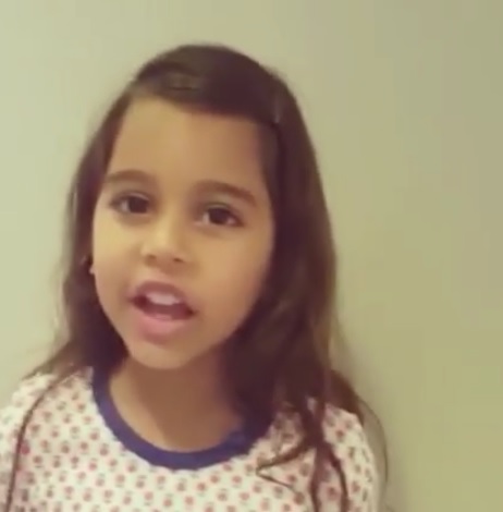هوا هوا.. ابنة شيرين تغني لسميرة سعيد