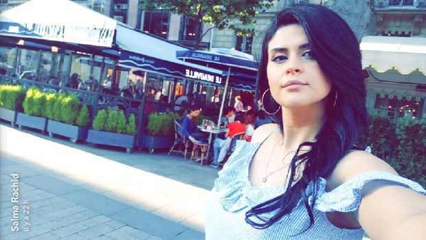 باريس.. سلمى رشيد بدات العطلة