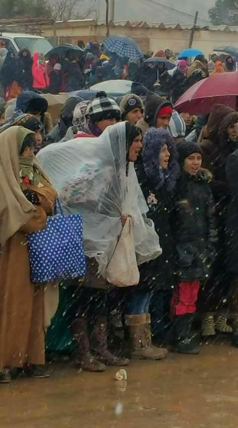 بالصور من جرادة.. احتجاجات وإنزال أمني وإضراب عام