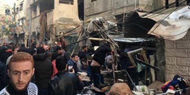ماشي بالصواريخ.. قنينة غاز تقتل فلسطنيين في غزة