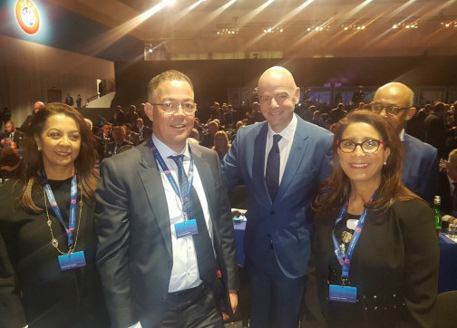مونديال 2026.. لقجع والمتوكل في عاصمة سلوفينيا (صور)
