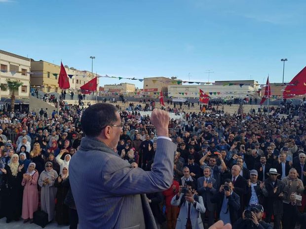 العثماني عن احتجاجات جرادة: التظاهر السلمي حق مكفول… ولا يمكن أن نسمح بحرق سيارات الشرطة وضرب رجال الأمن